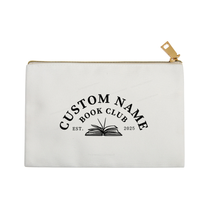 Pagewings Personalized Custom Book Club Pouch