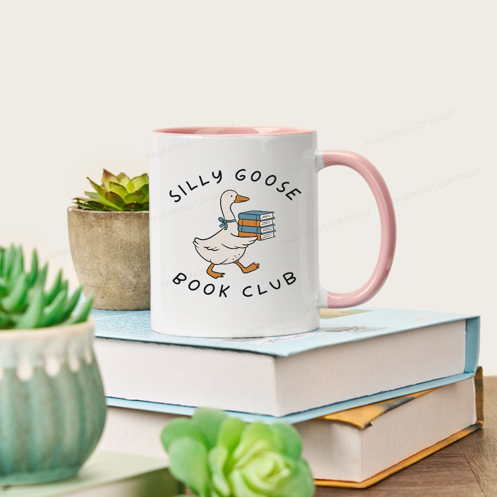 Pagewings Silly Goose Book Club Mug
