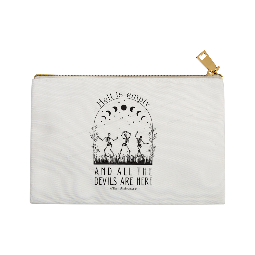 Pagewings Hell is Empty and all the Devils are Here Pouch