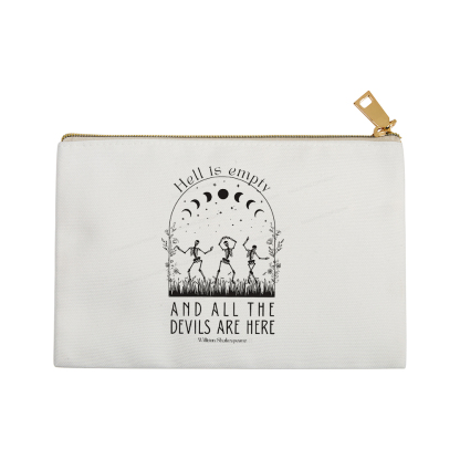 Pagewings Hell is Empty and all the Devils are Here Pouch