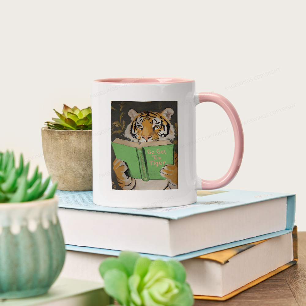 Pagewings Motivational Tiger Mug