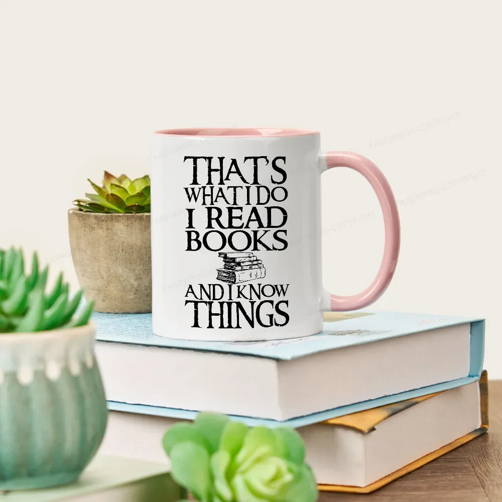 [Copy][Copy][Copy]Pagewings If It Involves Books And Pajamas Count Me In Mug