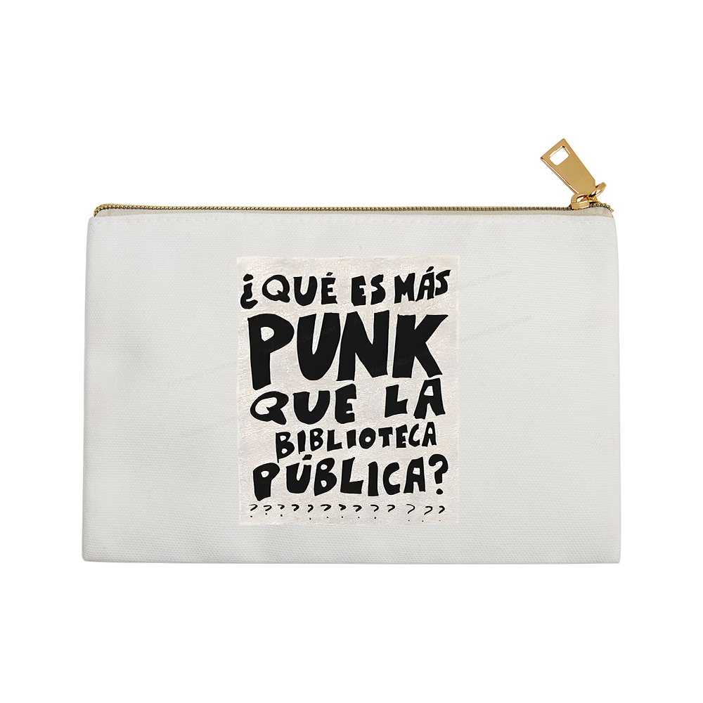 Pagewings What's More Punk Than The Public Library Pouch