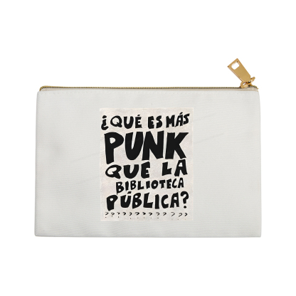 Pagewings What's More Punk Than The Public Library Pouch