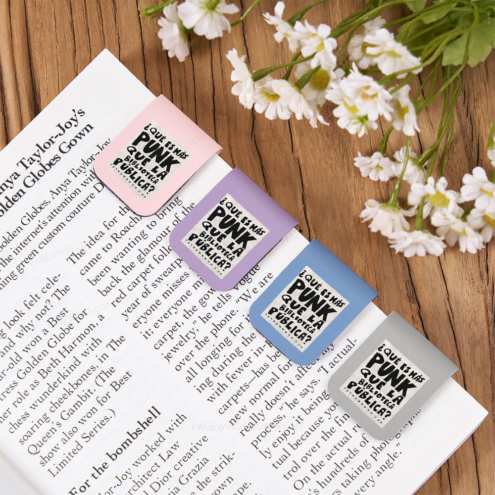 Pagewings What's More Punk Than The Public Library Magnetic Bookmark