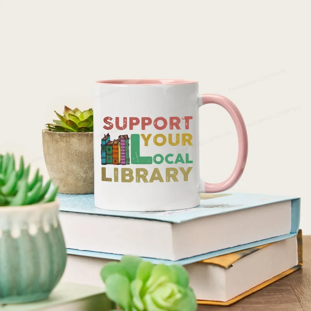 [Copy]Pagewings I Closed My Book To Be Here Mug