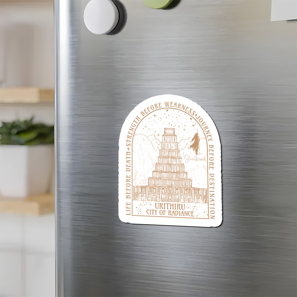 Pagewings Life Before Death Strength Before Weakness Fridge Magnet