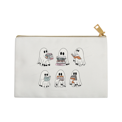 Pagewings Ghost Reading Halloween Pouch