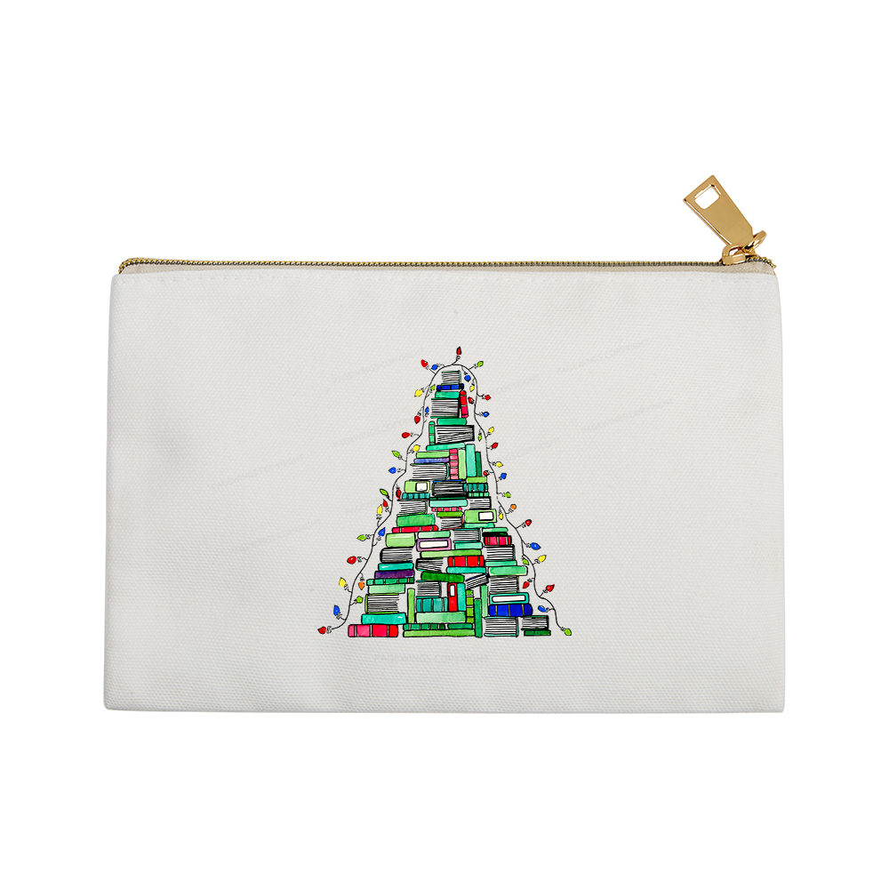 Pagewings Christmas Book Tree Pouch