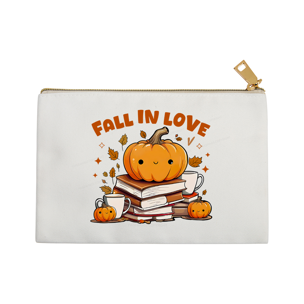 Pagewings Thanksgiving Fall in Love with Reading Pouch