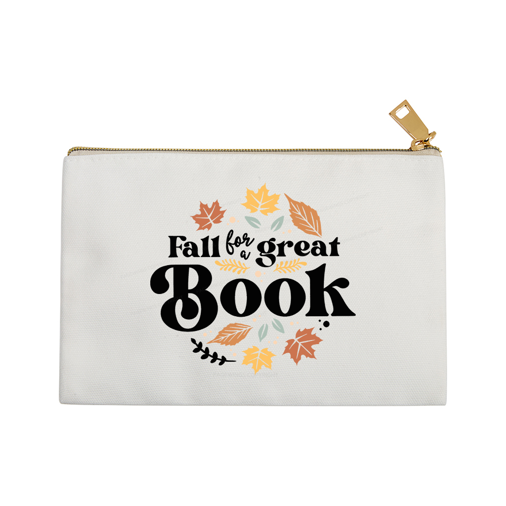 Pagewings Thanksgiving Fall For A Great Book Pouch