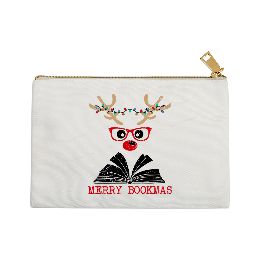 Pagewings Christmas Reindeer Reading Pouch