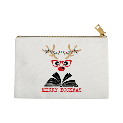 Pagewings Christmas Reindeer Reading Pouch