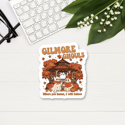 Pagewings Gilmore Ghouls Sticker
