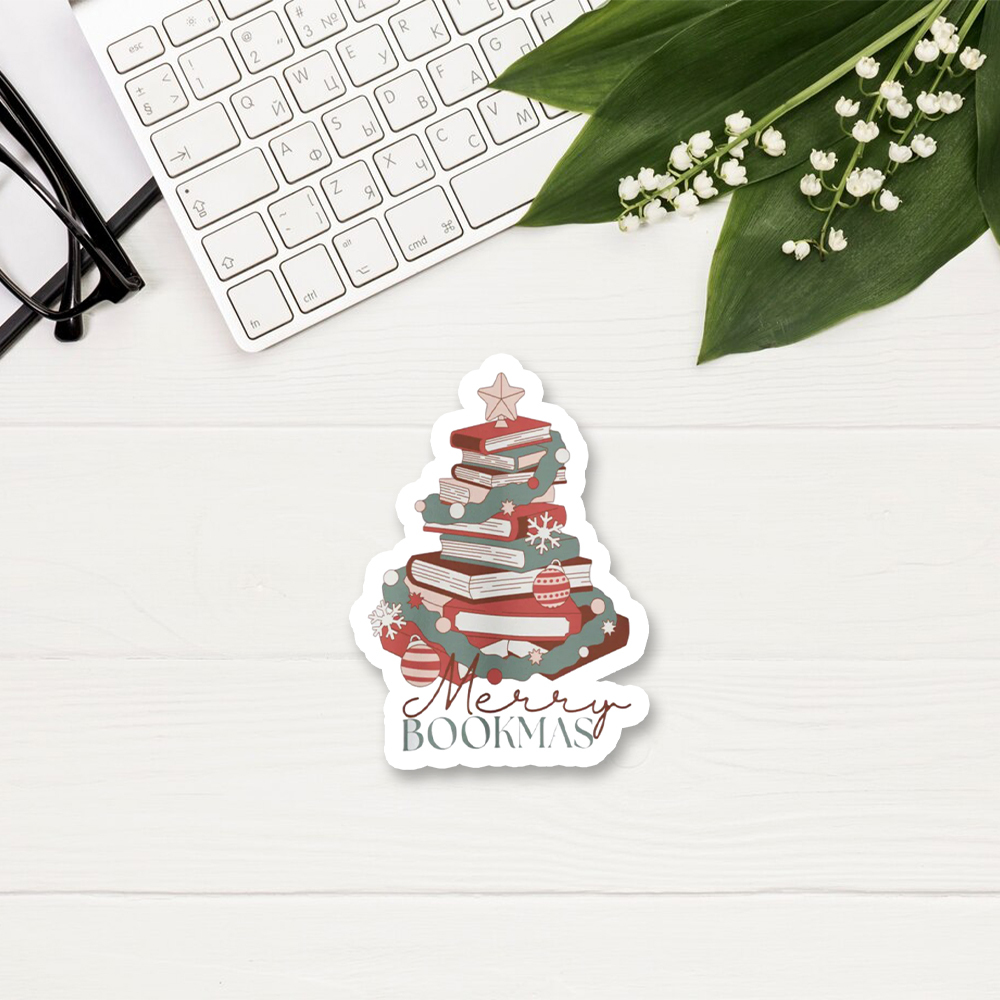 Pagewings Merry Bookmas Sticker