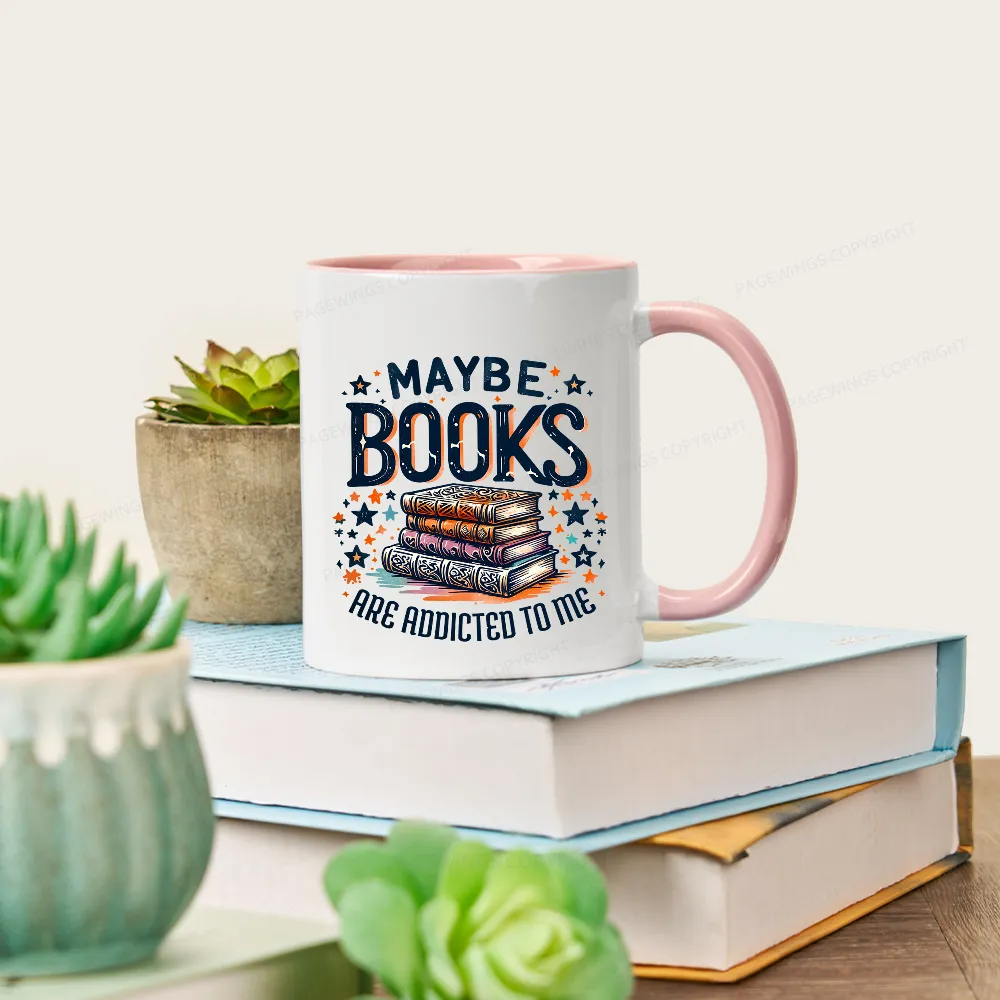 [Copy][Copy][Copy][Copy][Copy][Copy]Pagewings I Closed My Book To Be Here Mug