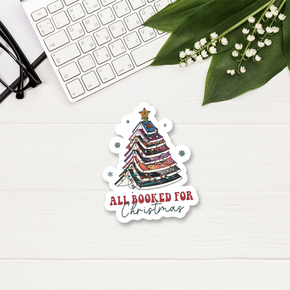 Pagewings Throne of Glass Christmas Sticker