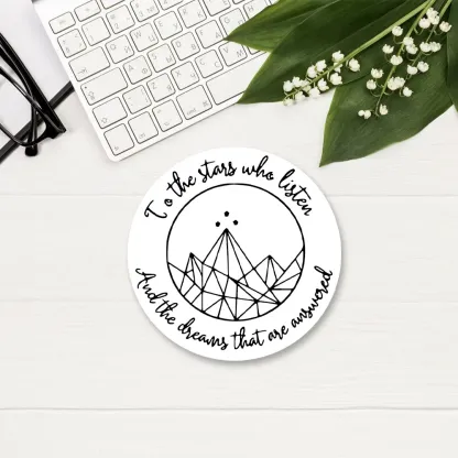 Pagewings To The Stars Who Listen Sticker