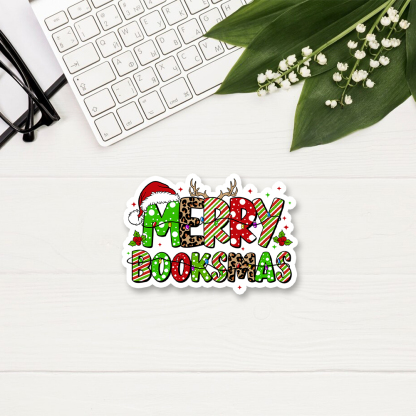 Pagewings Merry Booksmas Sticker
