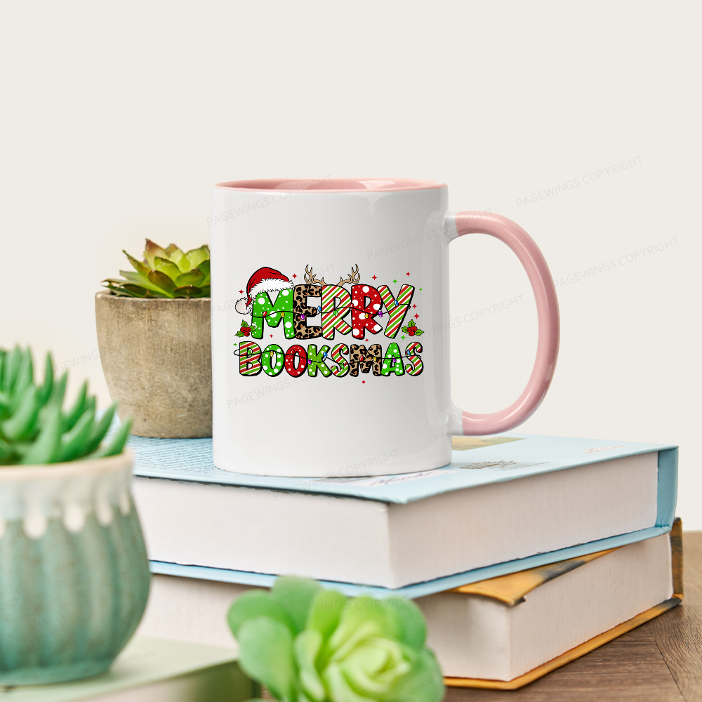 Pagewings Merry Booksmas Mug