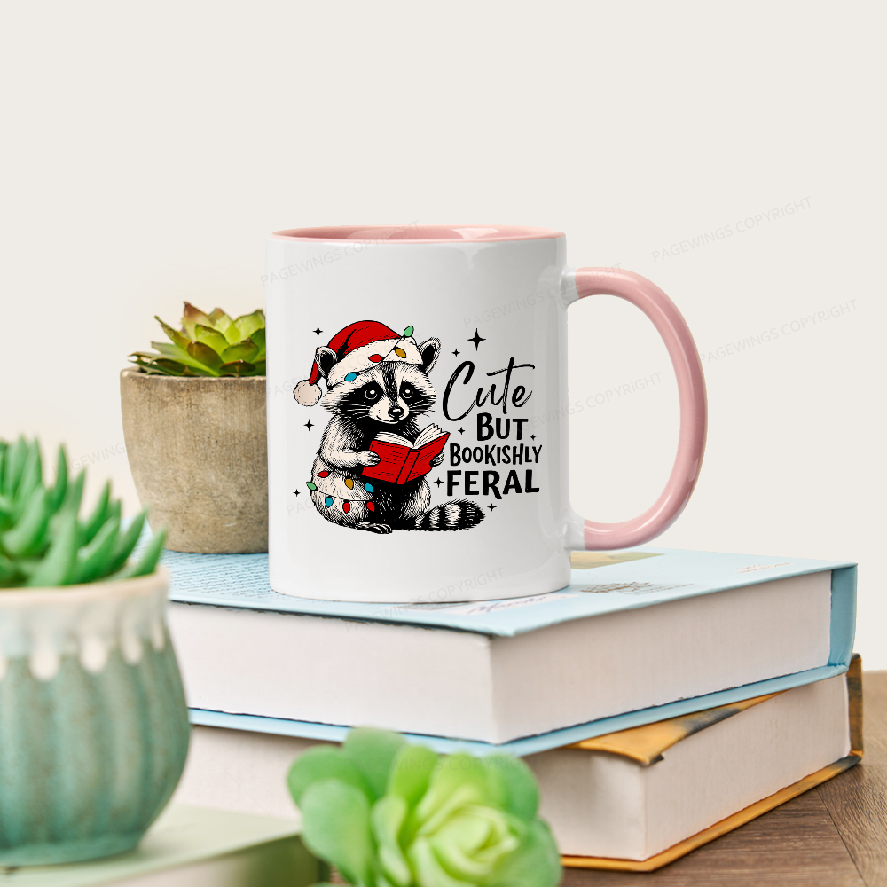 Pagewings Cute But Feral Mug