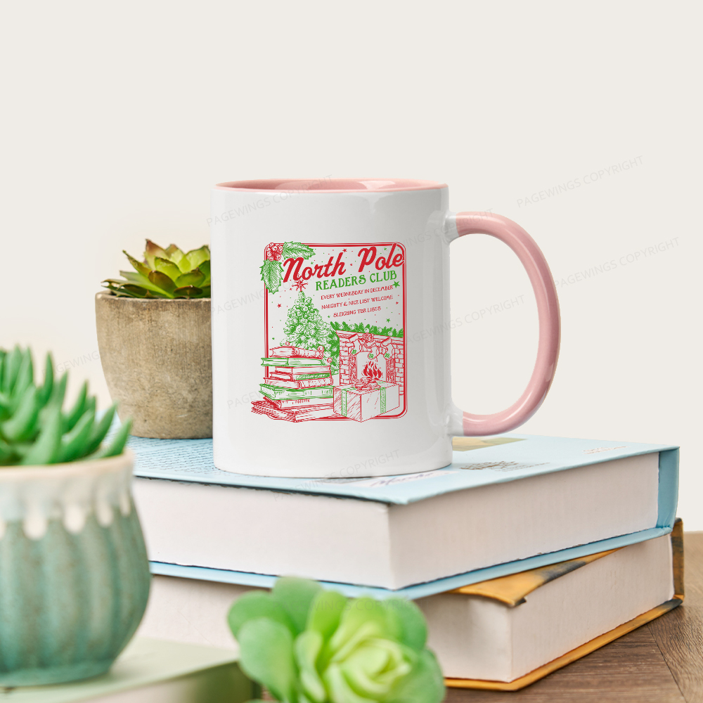 Pagewings Bookish Christmas Mug