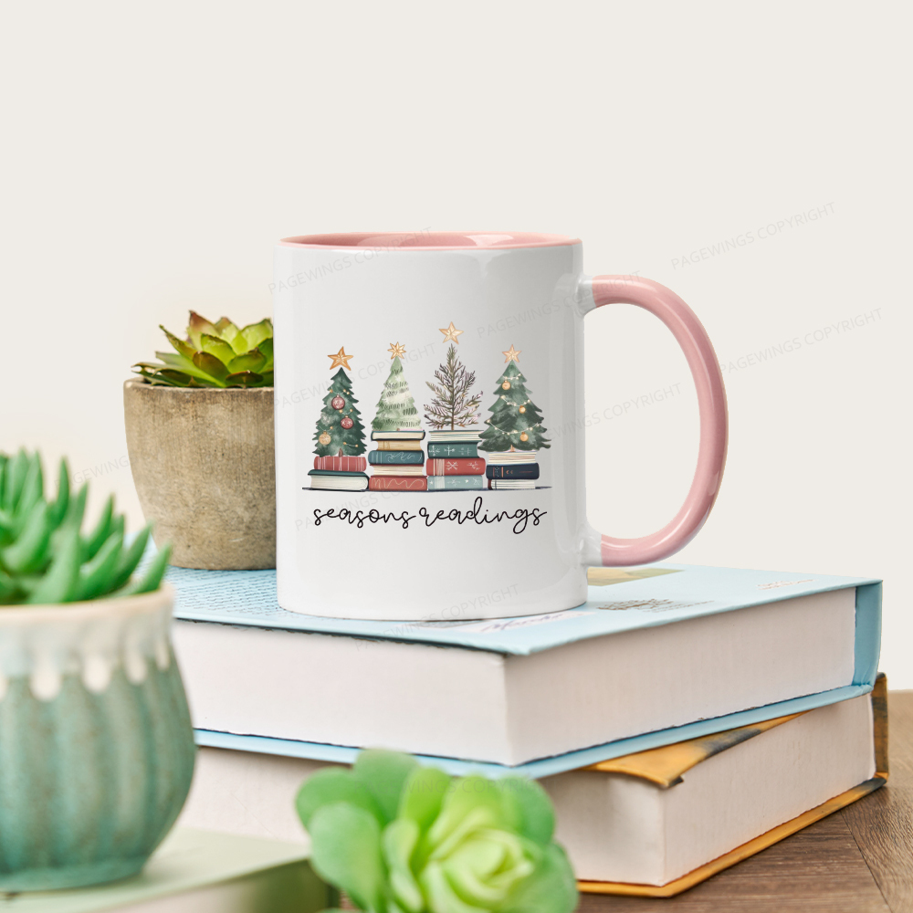 Pagewings Bookish Christmas Mug