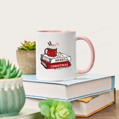 Pagewings Merry Christmas Mug