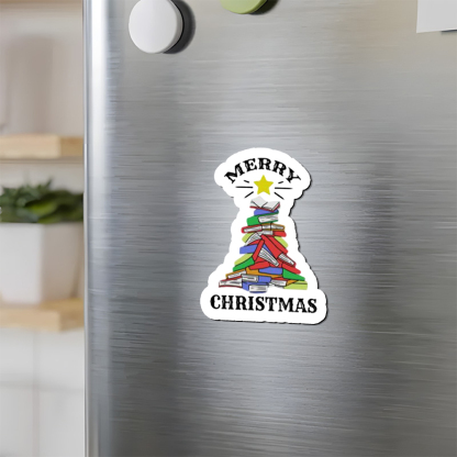 Pagewings  Merry Christmas Book Tree Fridge Magnet