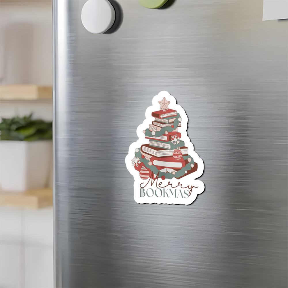 Pagewings Merry Bookmas Fridge Magnet