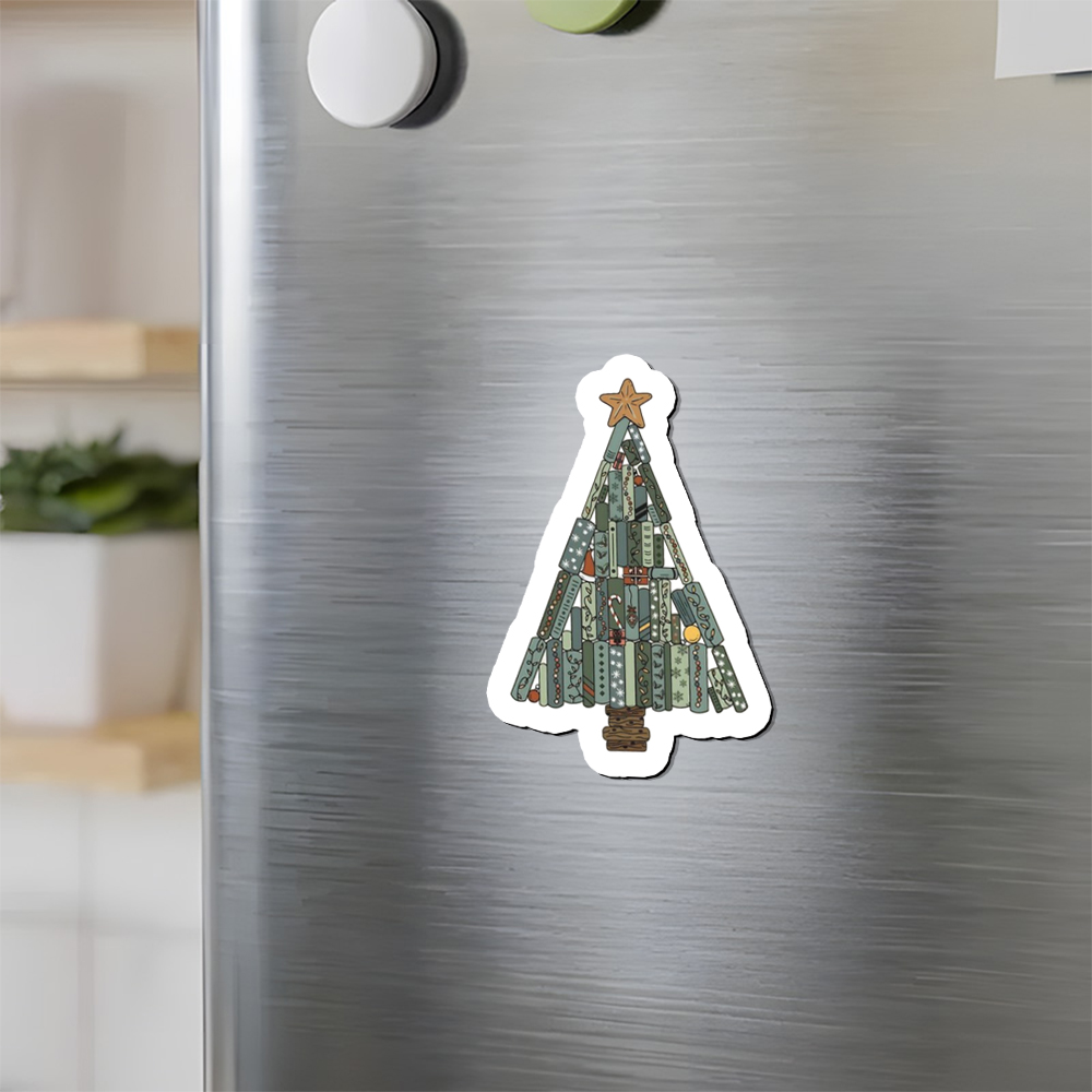 Pagewings Christmas Book Tree Fridge Magnet