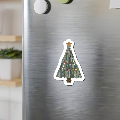 Pagewings Christmas Book Tree Fridge Magnet