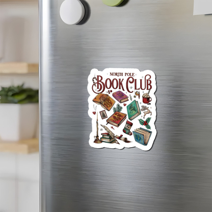 Pagewings SJM Book Club Christmas Fridge Magnet