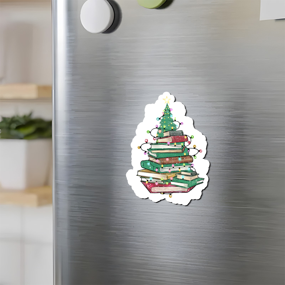 Pagewings Christmas Book Tree Fridge Magnet