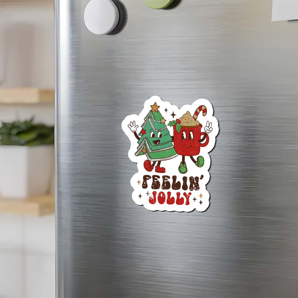 Pagewings Feeling Jolly Fridge Magnet