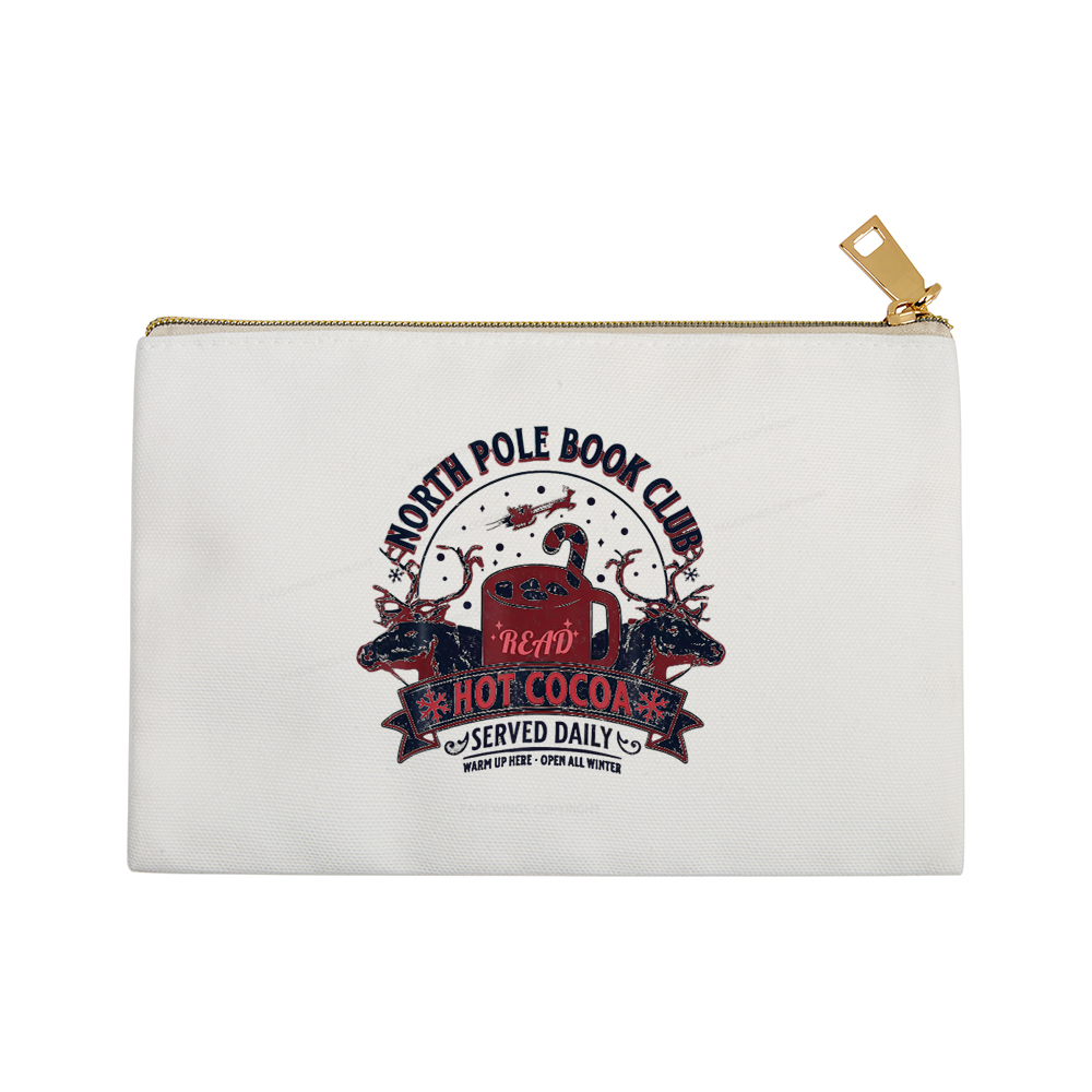 Pagewings North Pole Book Club Pouch