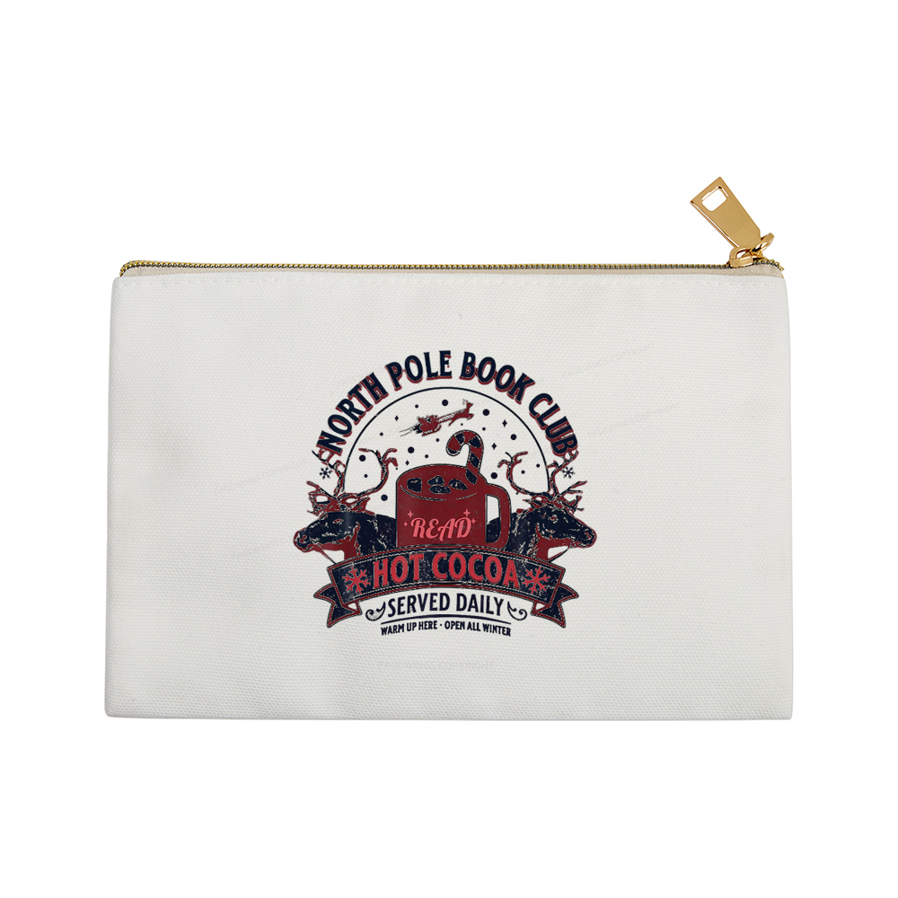 Pagewings North Pole Book Club Pouch