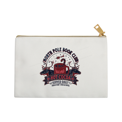 Pagewings North Pole Book Club Pouch