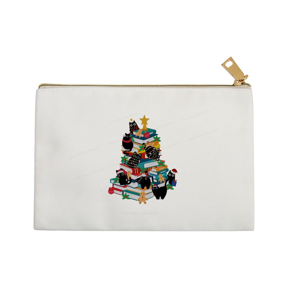Pagewings Cute Cats Books Christmas Tree Pouch