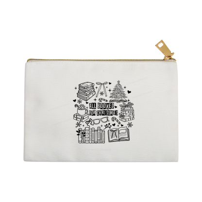 Pagewings All Booked For Christmas Pouch