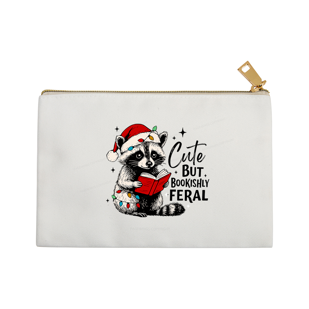 Pagewings Cute But Feral Pouch