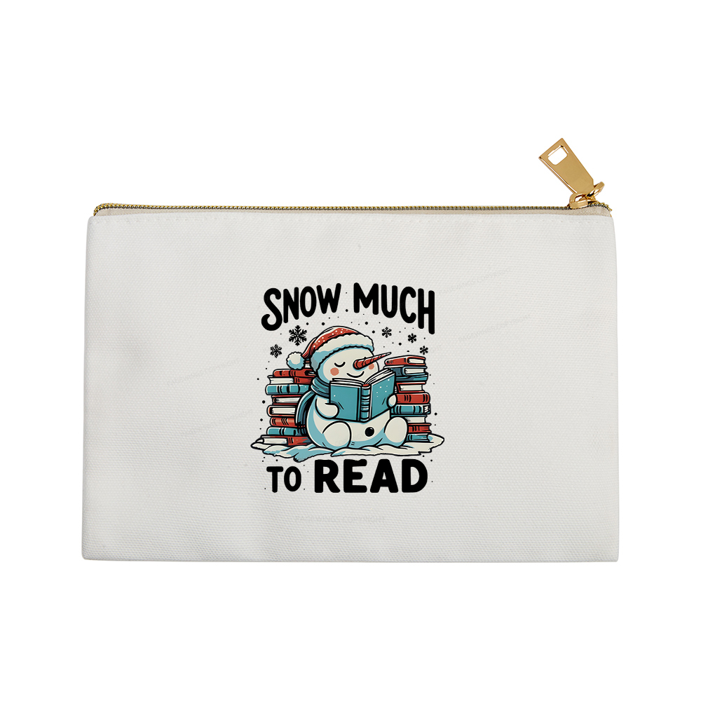 Pagewings Snow Much To Read Pouch