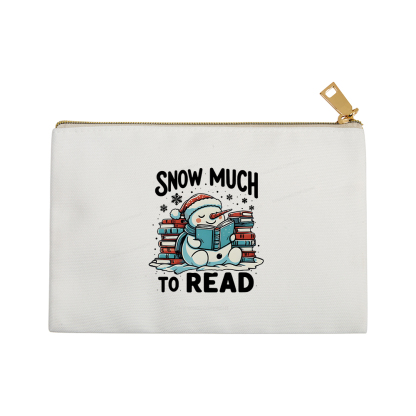 Pagewings Snow Much To Read Pouch
