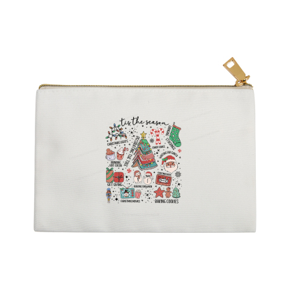 Pagewings Book Lover Retro Christmas Pouch