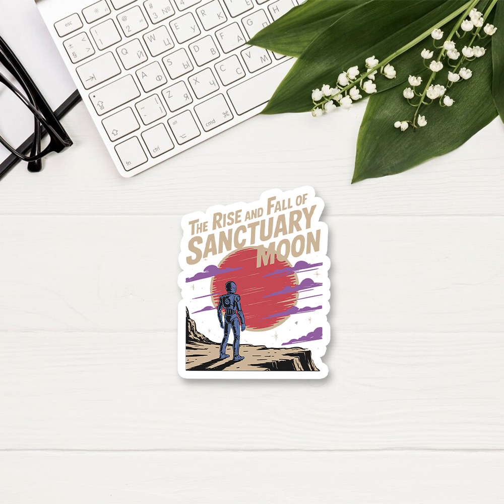 Pagewings The Rise And Fall Of Sanctuary Moon Sticker