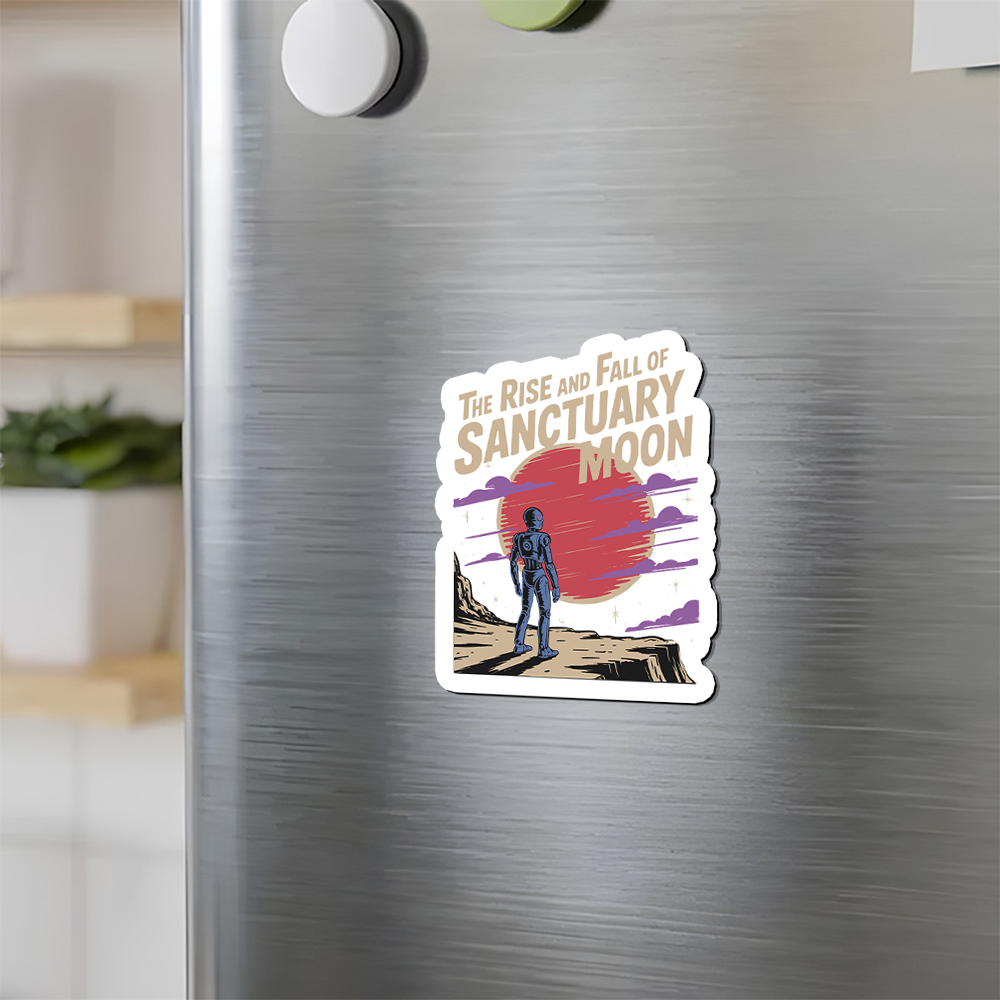 Pagewings The Rise And Fall Of Sanctuary Moon Fridge Magnet