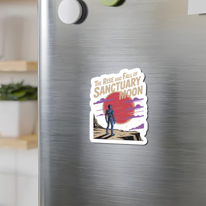Pagewings The Rise And Fall Of Sanctuary Moon Fridge Magnet