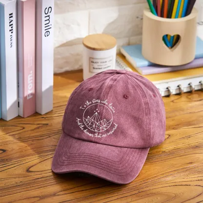 Pagewings To The Stars Who Listen Washed Cap