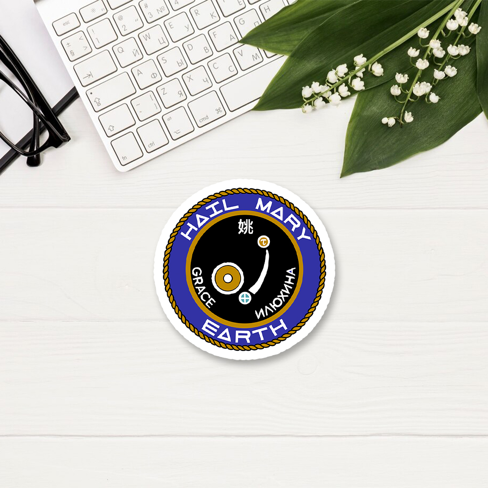 Pagewings Mission Patch Sticker