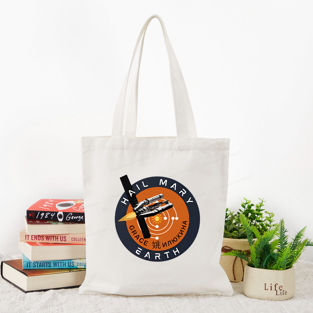 Pagewings Powered By Astrophage Tote Bag